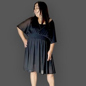 Torrid Black Midi Dress